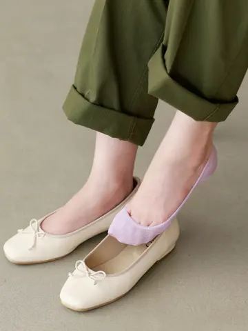 【吸水・速乾】ラメカバーソックス