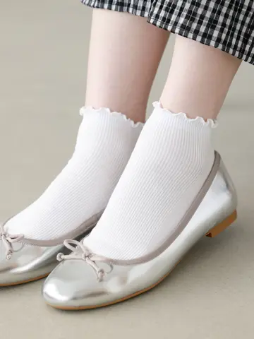 メロウすっきりリブショートソックス