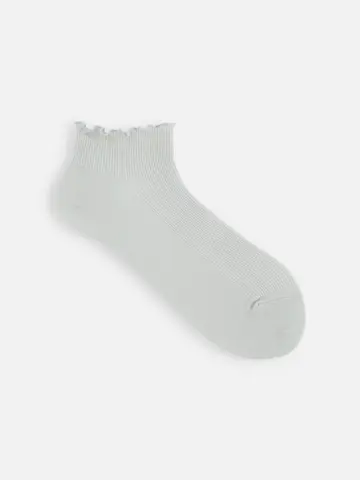 メロウすっきりリブショートソックス