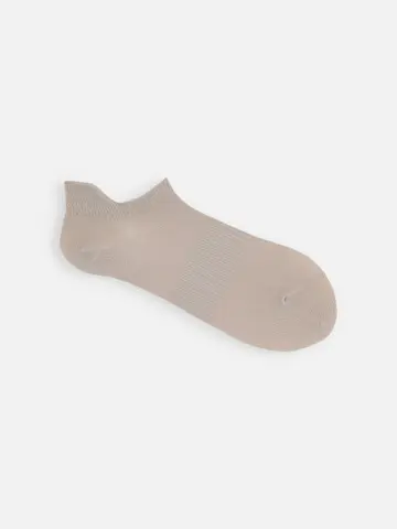 【さらっと冷感】 アキレスガードスニーカー丈ソックス