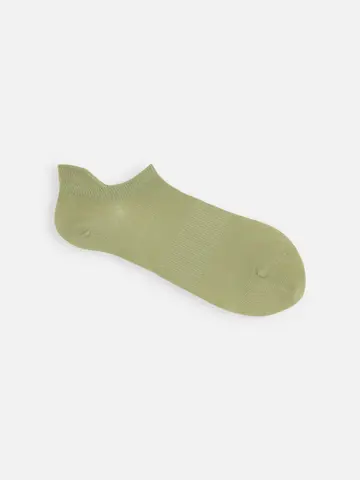 【さらっと冷感】 アキレスガードスニーカー丈ソックス