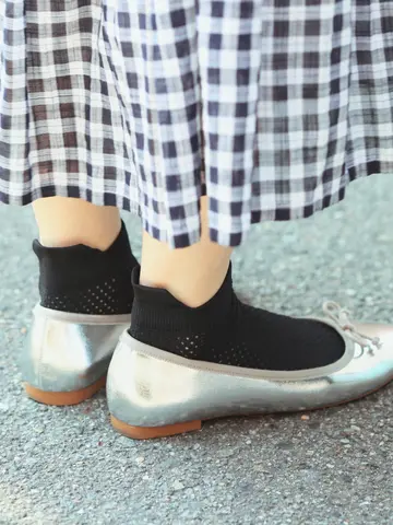 【さらっと快適】FULL MESH アキレスガードスニーカー丈ソックス