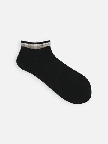 レイヤード風スニーカー丈ソックス