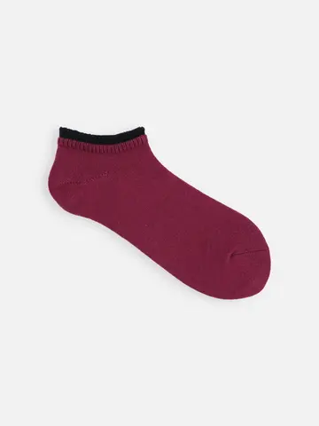 2枚重ね風スニーカー丈ソックス