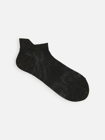 デオドラント×ドライラメ メッシュアキレスガードスニーカー用ソックス