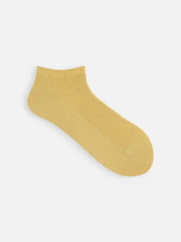 1×1リブちょい長ショートソックス