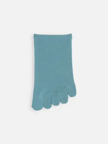 【消臭】無地五本指スニーカー用ソックス