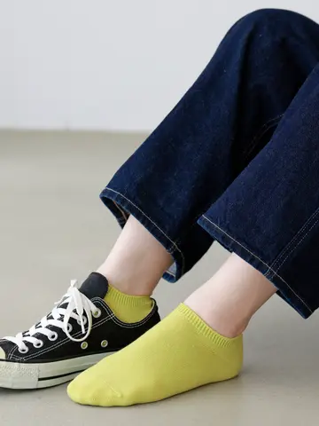 無地スニーカー用ソックス
