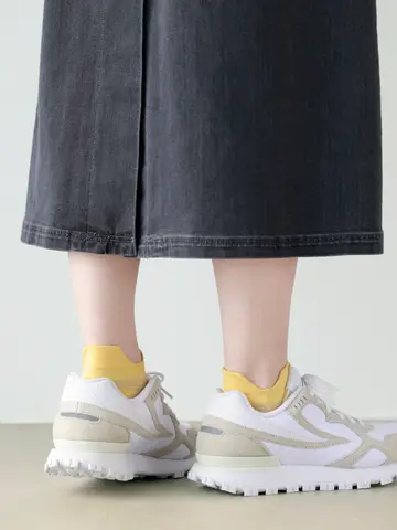 【吸水・速乾】ドライダブルガードメッシュスニーカー用ソックス