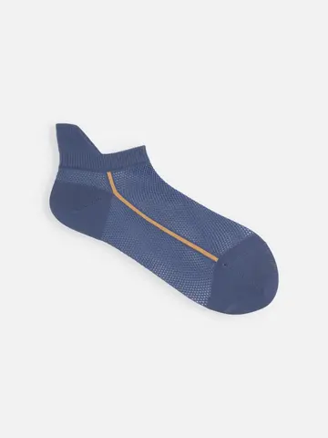 ドライ メッシュアキレスガードラインスニーカー用ソックス