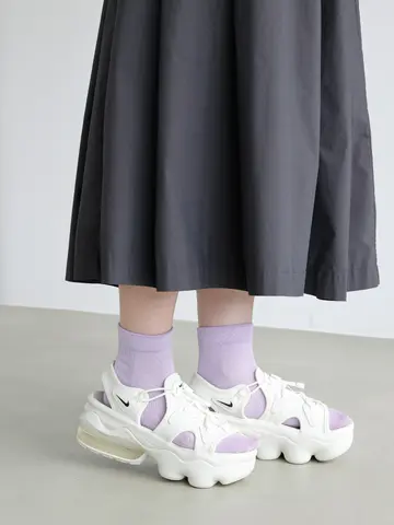 【冷感ドライ】フロントヘリンボーンメッシュショートソックス