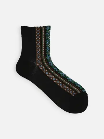 【さらっと冷感】メッシュブレードショートソックス