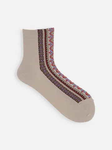 【さらっと冷感】メッシュブレードショートソックス