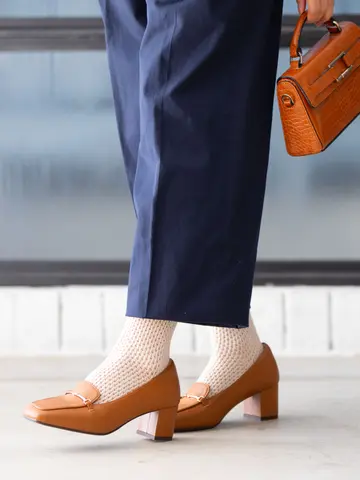 クロシェメッシュショートソックス