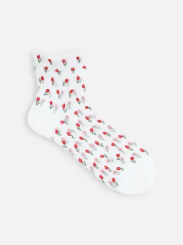 チュールチューリップショートソックス