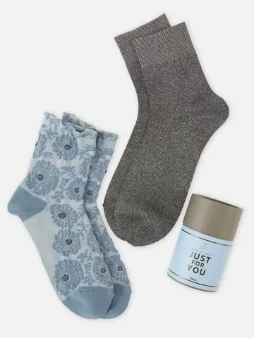 【WEB限定】JUST FOR YOU 2足セット(筒型パッケージ付き)