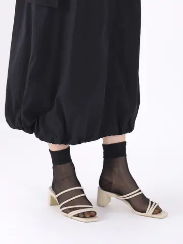 オールシアーショートソックス