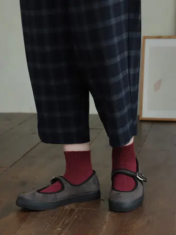 【定番】ゴム長ショートソックス