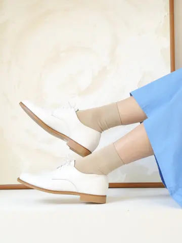 【定番】ゴム長無地ショートソックス