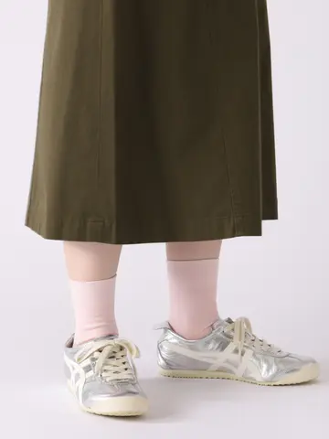 【定番】ゴム長無地ショートソックス