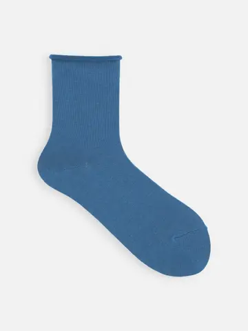 くるくるベタショートソックス