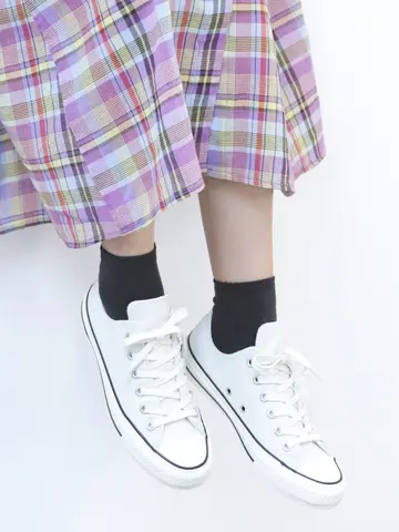 【定番】コットンブレンドショートソックス