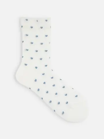 チュールハートショートソックス