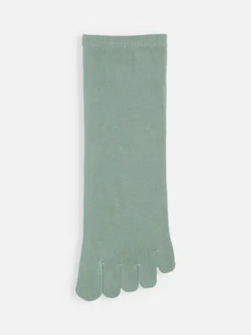 【消臭】無地五本指ショートソックス