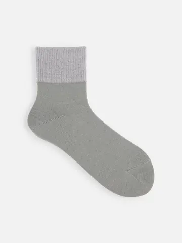 トップモールゴム長ショートソックス