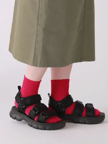 総メッシュショートソックス