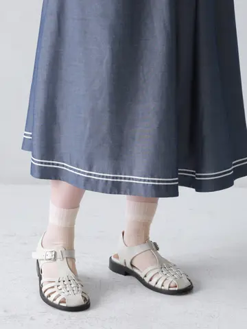 フロートクレープショートソックス
