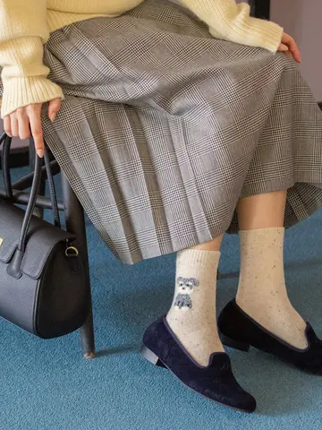 ネップねこ＆いぬショートソックス