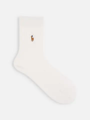 RL ケーブル柄ショートクルー丈ソックス