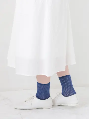 あみあみチュールショートソックス