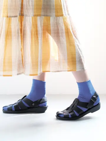 ドライ無地ショートソックス