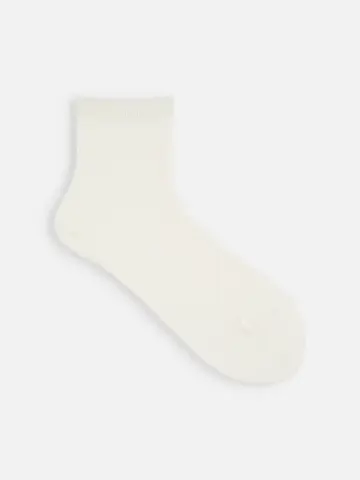 【定番】1×1リブショートソックス