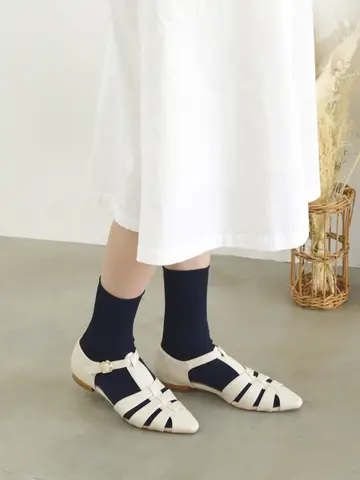 【定番】1×1リブソックス