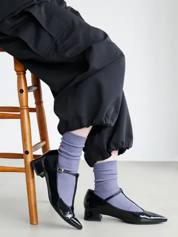 【定番】1×1リブソックス