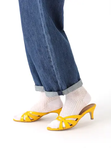 ななめメッシュショートソックス