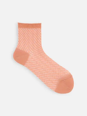 ななめメッシュショートソックス