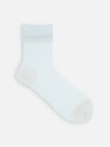 薄手ホログラムショートソックス