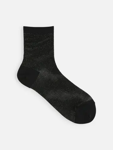 グリッターラメメッシュショートソックス