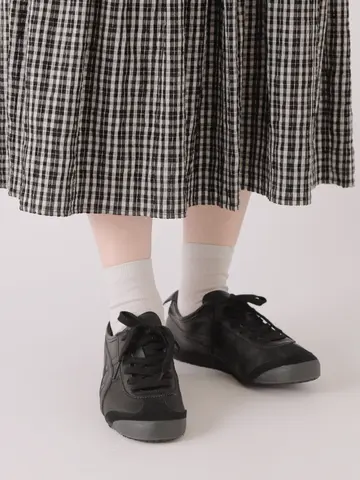 なめらかラメリブショートソックス