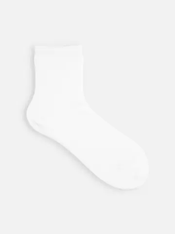 撥水ベタショートソックス