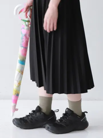 撥水ベタショートソックス
