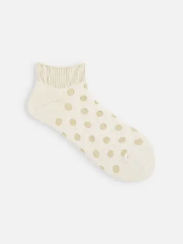 スペックリンクスドットゴム長ショートソックス