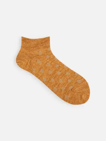 スペックリンクスドットゴム長ショートソックス