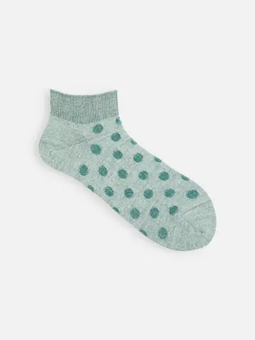 スペックリンクスドットゴム長ショートソックス