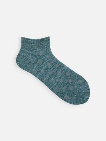 スペックリンクスドットゴム長ショートソックス