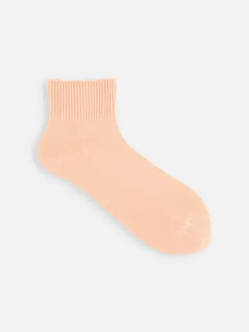 ゴム口ソフトリブベタショートソックス